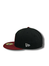 Load image into Gallery viewer, 59Fifty LMB Guerreros de Oaxaca Game Cap ALT Mex Flag SP 2T Black/Dark Red - Black UV
