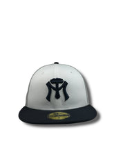 Load image into Gallery viewer, 59Fifty LMB Sultanes de Monterrey Game Cap ALT 3T White/Grey/Navy - Black UV
