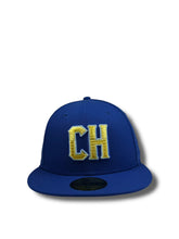 Load image into Gallery viewer, 59Fifty LMB Charros de Jalisco Game Cap ALT &quot;CH&quot; Royal - Black UV
