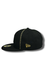 Load image into Gallery viewer, 59Fifty LMB Charros de Jalisco Game Cap ALT &quot;Charro&quot; Black/Gold - Black UV
