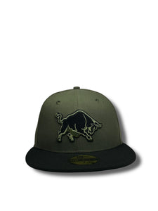 59Fifty LMB Toros de Tijuana Game Cap Home ALT 2T Olive/Black - Black UV