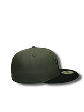 Load image into Gallery viewer, 59Fifty LMB Toros de Tijuana Game Cap Home ALT 2T Olive/Black - Black UV
