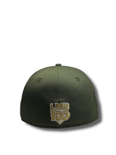 Load image into Gallery viewer, 59Fifty LMB Toros de Tijuana Game Cap Home ALT 2T Olive/Black - Black UV
