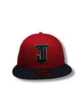 Load image into Gallery viewer, 59Fifty LMB Toros de Tijuana Game Cap Home ALT 2T Scarlet/Navy - Black UV

