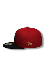 Load image into Gallery viewer, 59Fifty LMB Toros de Tijuana Game Cap Home ALT 2T Scarlet/Navy - Black UV
