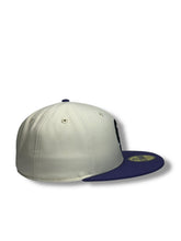 Load image into Gallery viewer, 59Fifty LMB Conspiradores de Querétaro Game Cap Home 2T Chrome/Purple - Black UV
