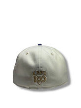 Load image into Gallery viewer, 59Fifty LMB Conspiradores de Querétaro Game Cap Home 2T Chrome/Purple - Black UV

