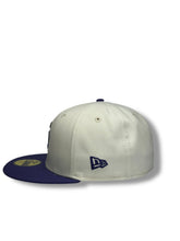 Load image into Gallery viewer, 59Fifty LMB Conspiradores de Querétaro Game Cap Home 2T Chrome/Purple - Black UV
