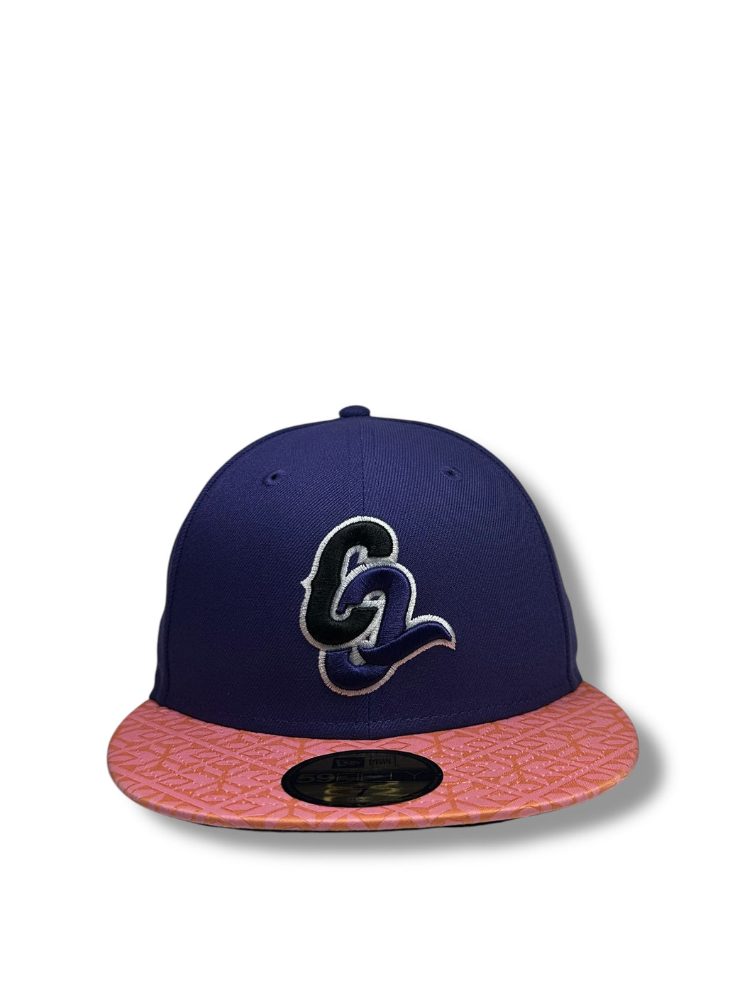 59Fifty LMB Conspiradores de Querétaro Game Cap ALT Graphic Visor 2T Purple/Graphic Visor - Black UV