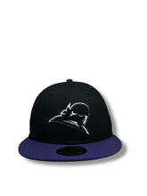 Load image into Gallery viewer, 59Fifty LMB Conspiradores de Querétaro Game Cap Away 2T Black/Purple - Black UV
