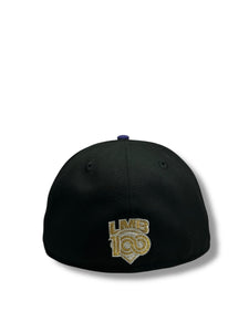 59Fifty LMB Conspiradores de Querétaro Game Cap Away 2T Black/Purple - Black UV