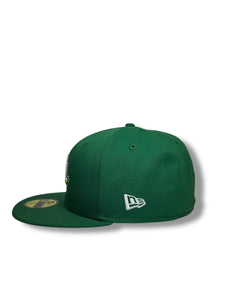 59Fifty LMB Bravos de Leon Game Cap Away Classic Kelly Green - Black UV