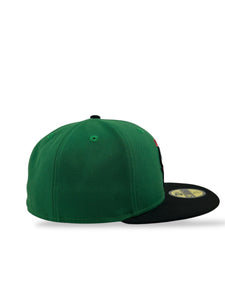 59Fifty NBA Chicago Bulls 2-Tone Kelly Green/Black - Grey UV