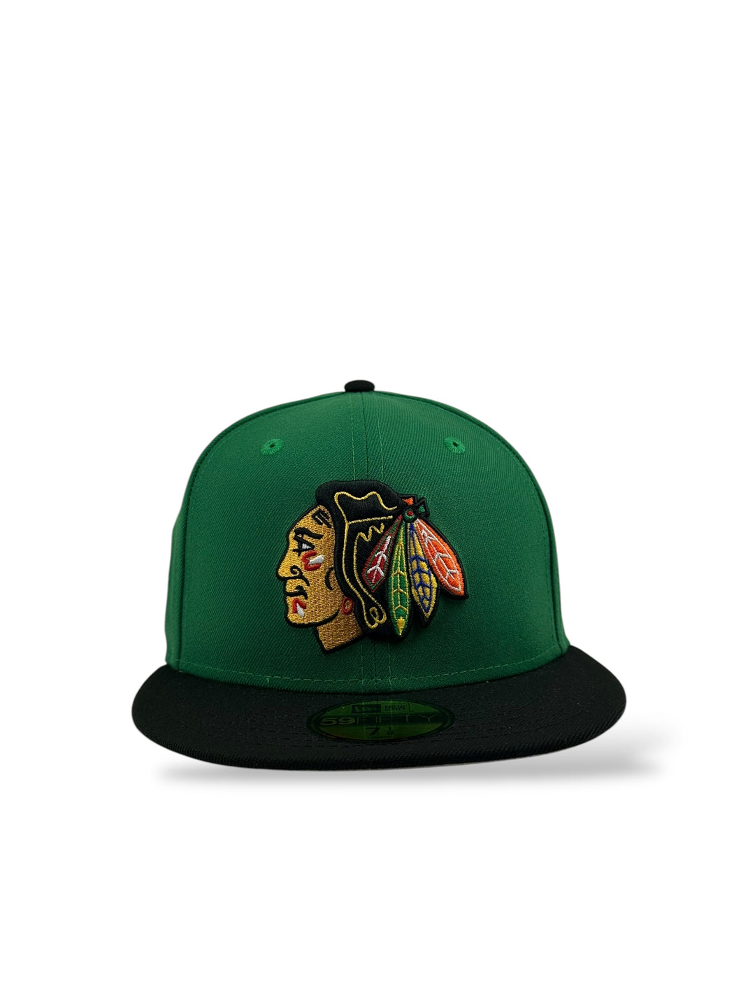 59Fifty NHL Chicago Blackhawks 2-Tone Kelly Green/Black - Grey UV