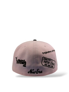 59Fifty New Era Mexico Anniversary Pink/Brown Fitted Hat - Brown UV