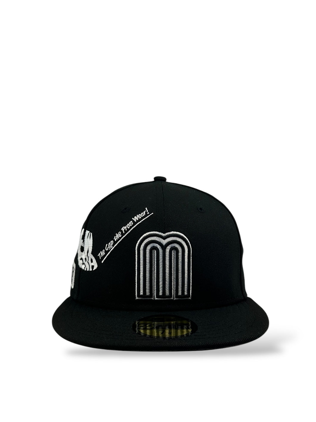 59Fifty New Era Mexico Anniversary Black/Gray Fitted Hat - Gray UV