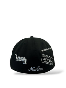 59Fifty New Era Mexico Anniversary Black/Gray Fitted Hat - Gray UV