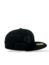 Load image into Gallery viewer, 59Fifty New Era Mexico Anniversary Black/Black Fitted Hat - Black UV
