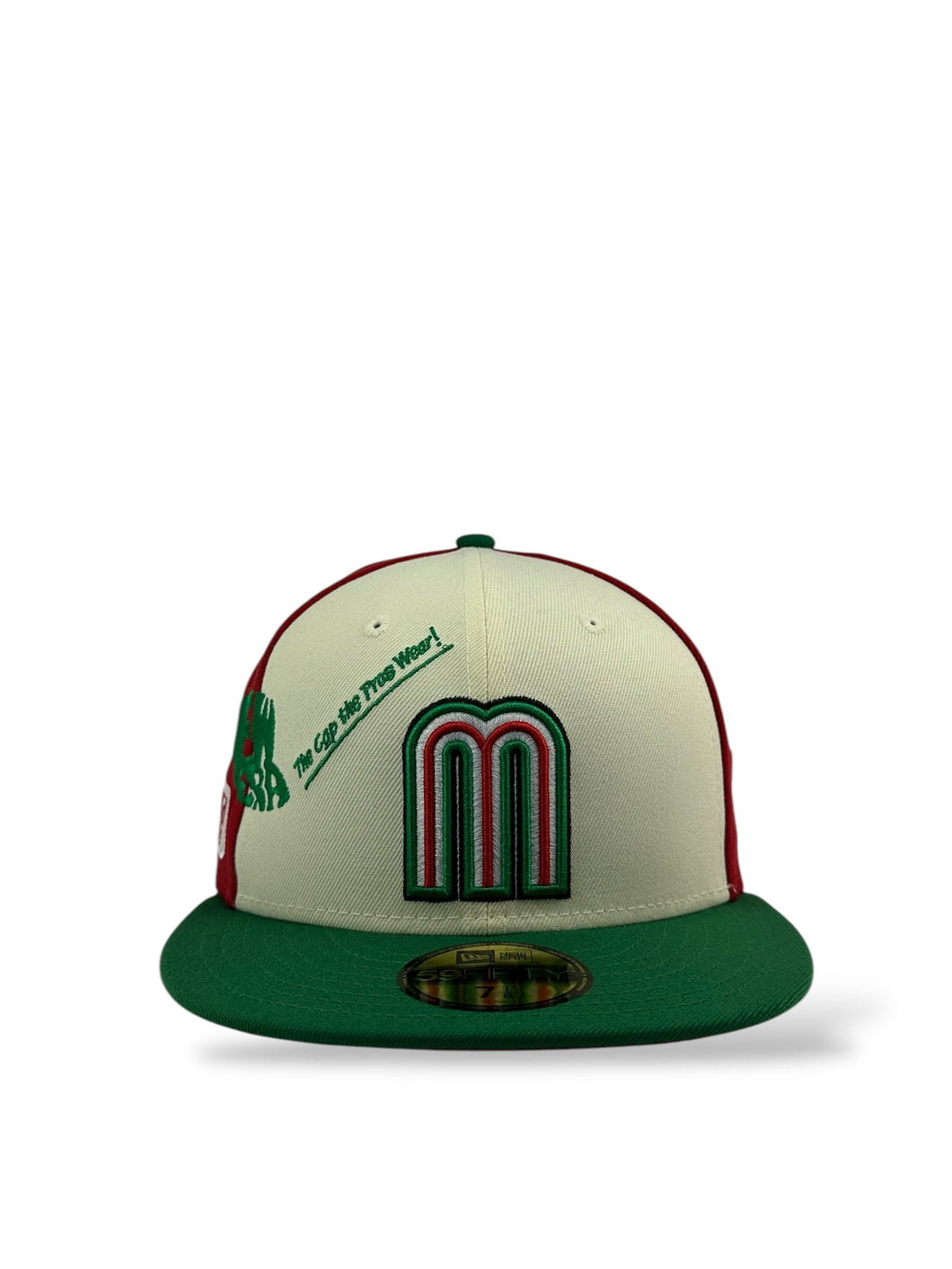 59Fifty New Era Mexico Anniversary White/Red Fitted Hat - Red UV