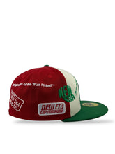 Load image into Gallery viewer, 59Fifty New Era Mexico Anniversary White/Red Fitted Hat - Red UV
