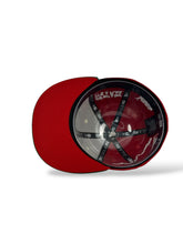 Load image into Gallery viewer, 59Fifty New Era Mexico Anniversary White/Red Fitted Hat - Red UV

