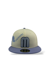 Load image into Gallery viewer, 59Fifty New Era Mexico Anniversary Chrome/Lavender Fitted Hat - Lavender UV
