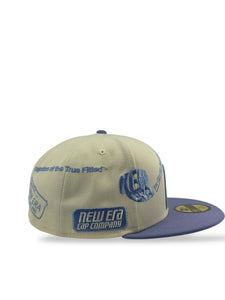 59Fifty New Era Mexico Anniversary Chrome/Lavender Fitted Hat - Lavender UV