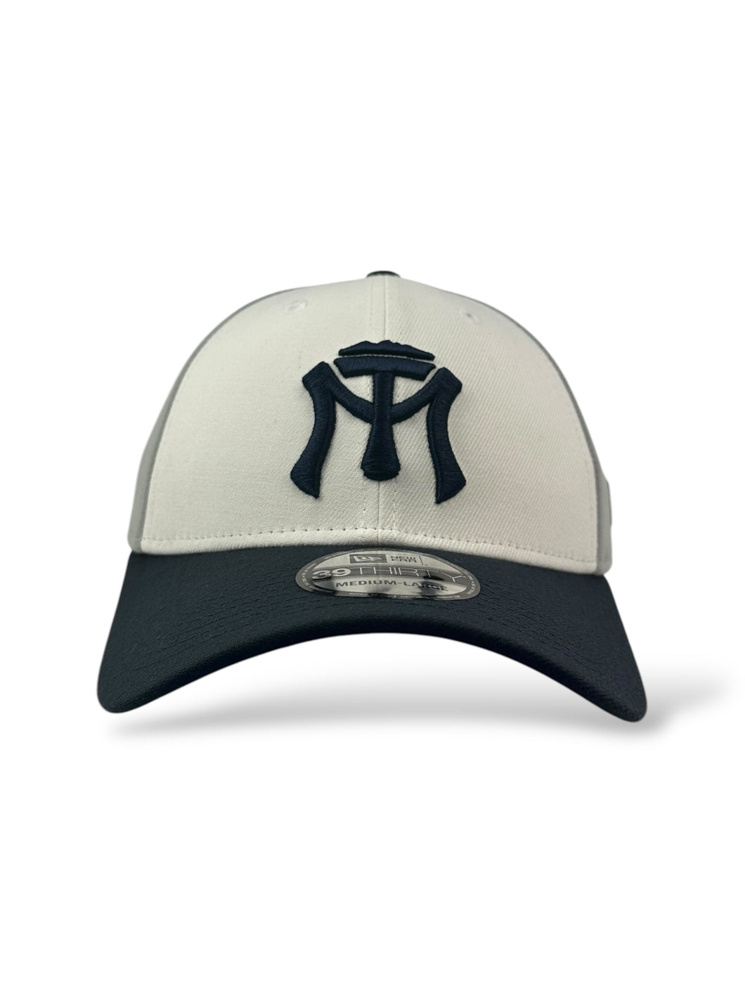 39Thirty LMB Sultanes de Monterrey 2025 ALT Game Cap 3T White/Grey/Navy - Black UV