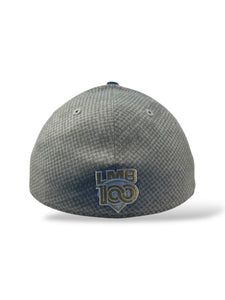 39Thirty LMB Pericos de Puebla 2025 Home Game Cap 2T Grey/Blue - Black UV