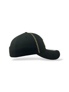 39Thirty LMB Charros de Jalisco 2025 ALT Charro Game Cap Black/Gold - Black UV