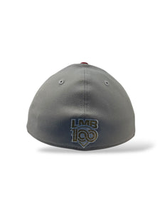 39Thirty LMB Tecolotes de Los 2 Laredos 2025 ALT Game Cap Wordmark 2T Grey/Navy - Black UV