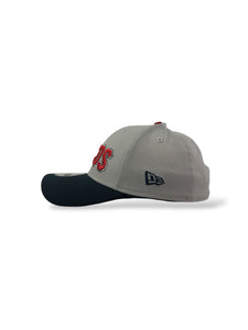 39Thirty LMB Tecolotes de Los 2 Laredos 2025 ALT Game Cap Wordmark 2T Grey/Navy - Black UV