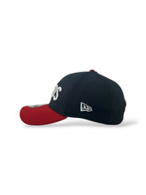 Load image into Gallery viewer, 39Thirty LMB Tecolotes de Los 2 Laredos 2025 ALT Game Cap STMT 2T Navy/Scarlet - Black UV
