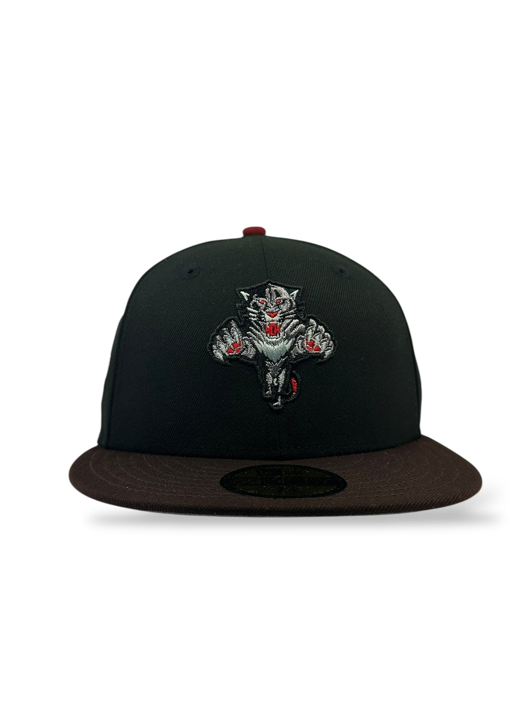59Fifty NHL Florida Panthers Hockey Club 25th Anniversary 2-Tone Black/Walnut - Grey UV