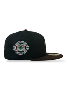 59Fifty NHL Florida Panthers Hockey Club 25th Anniversary 2-Tone Black/Walnut - Grey UV