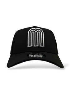 9Forty A-Frame Snapback Mexico World Baseball Classic Black/Black - Grey UV