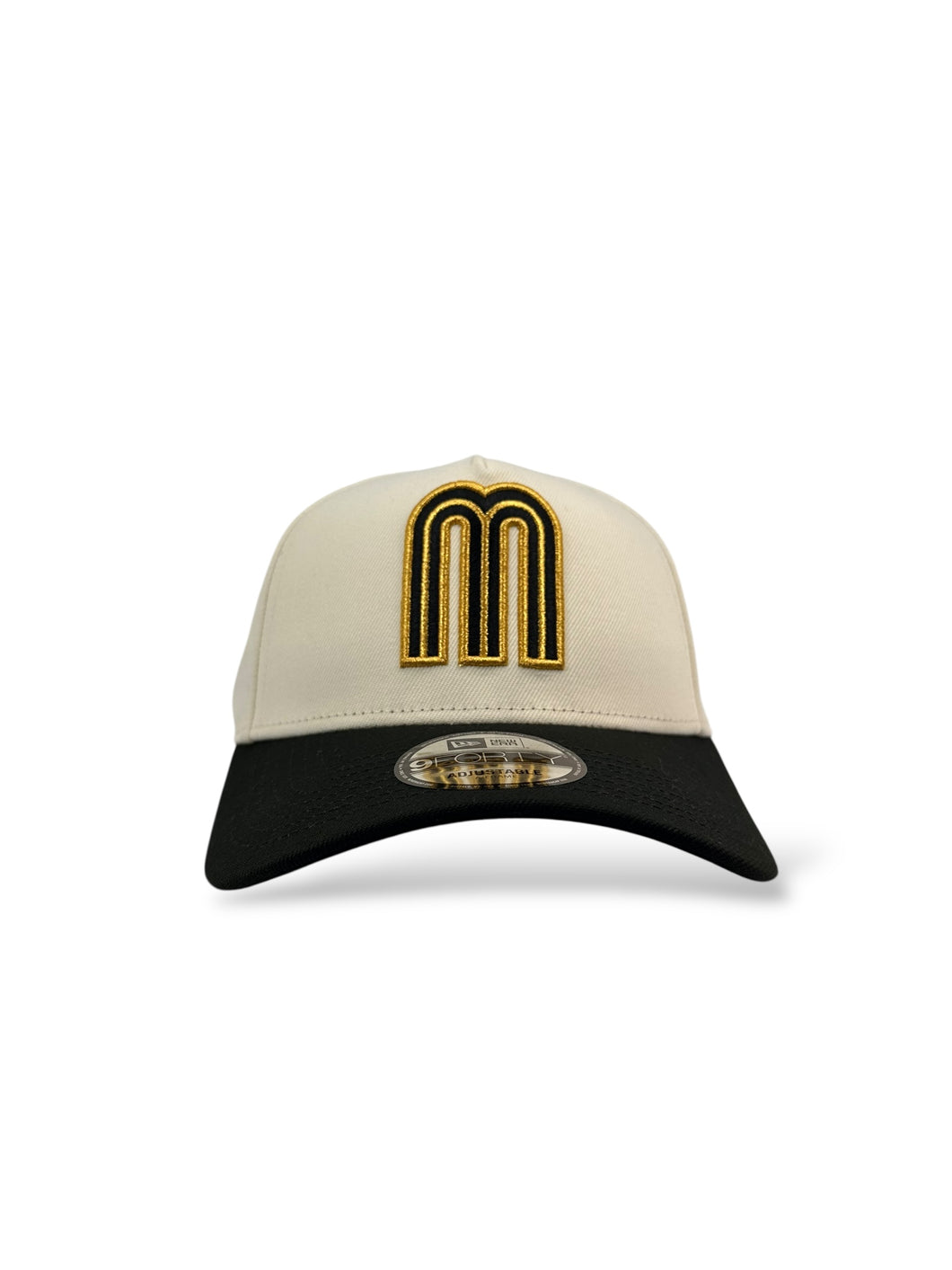 9Forty A-Frame Snapback Mexico World Baseball Classic W/Calendar Chrome/Black - Black UV
