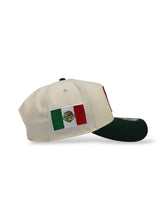 Load image into Gallery viewer, 9Forty A-Frame Snapback Mexico World Baseball Classic Chrome/Dk Green - Grey UV
