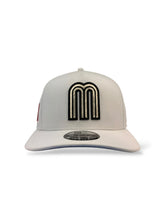 Load image into Gallery viewer, 9Fifty A-Frame Snapback Mexico World Baseball Classic w/Flag Optic White - Grey UV
