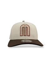 Load image into Gallery viewer, 9Fifty A-Frame Snapback Mexico World Baseball Classic Chrome/Walnut - Green UV
