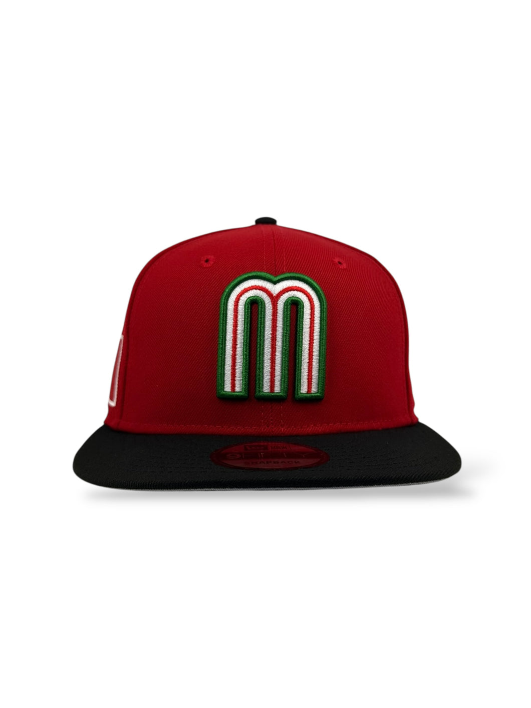 9Fifty Snapback Mexico World Baseball Classic w/Flag Scarlet/Black - Grey UV