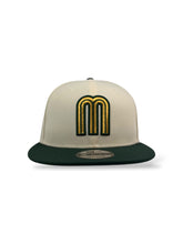 Load image into Gallery viewer, 9Fifty Snapback Mexico World Baseball Classic Chrome/Dark Green - Grey UV
