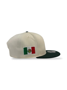 9Fifty Snapback Mexico World Baseball Classic Chrome/Dark Green - Grey UV