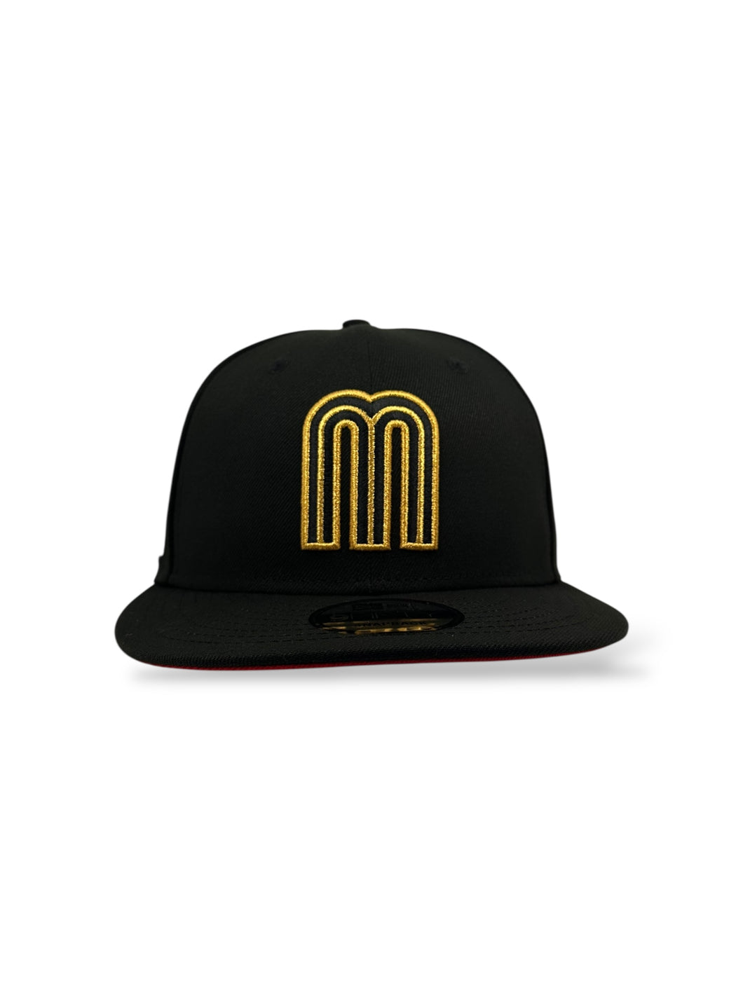 9Fifty Snapback Mexico World Baseball Classic w/Flag Black/Gold - Red UV