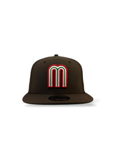 Load image into Gallery viewer, 9Fifty Snapback Mexico World Baseball Classic w/Flag Walnut/OTC- Green UV

