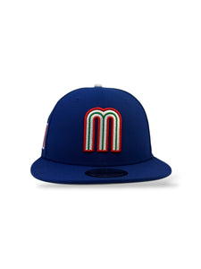 9Fifty Snapback Mexico World Baseball Classic w/Flag Royal - Grey UV
