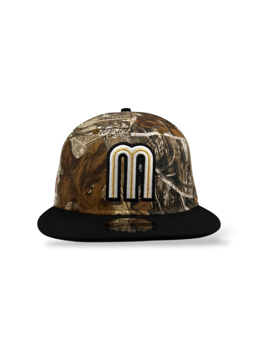 9Fifty Snapback Mexico World Baseball Classic w/Flag Real Tree Edge/Black - Green UV