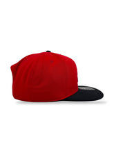 Load image into Gallery viewer, Men&#39;s Jordan Brand 2-Tone Red/Black Snapback - Jumpman Logo
