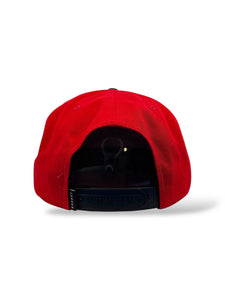 Men's Jordan Brand 2-Tone Red/Black Snapback - Jumpman Logo
