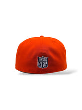Load image into Gallery viewer, 59Fifty New Era Chicago Bears &quot;Oversized&quot; Orange - Gray UV

